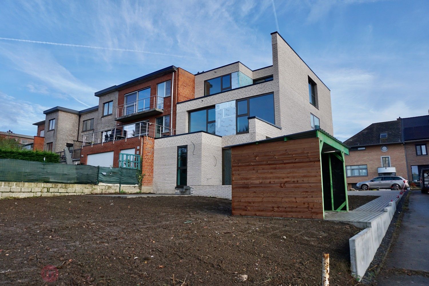 Nieuwbouw gelijkvloersappartement met 2 slaapkamers en tuin. foto 3