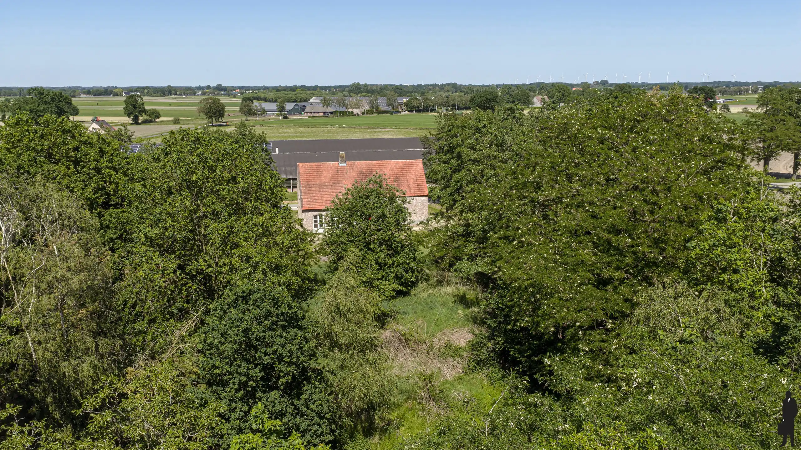 Authentieke hoeve in renovatie op een uitzonderlijk ruim perceel, rustig en landelijk gelegen met een uitstekende zuidelijke oriëntatie. foto 27