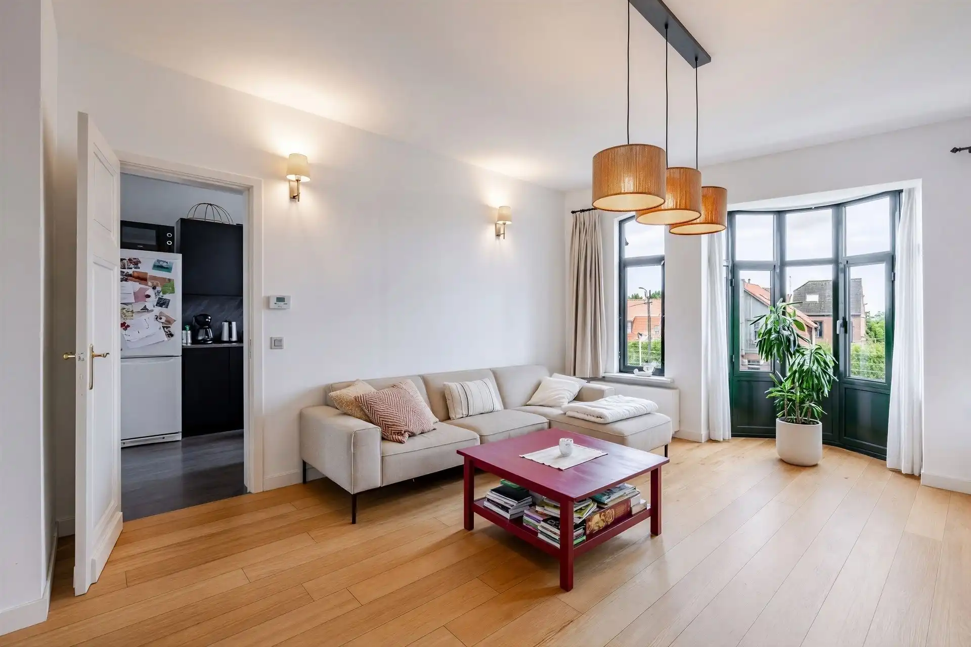 Karaktervol duplex appartement in centrum Wetteren foto 5