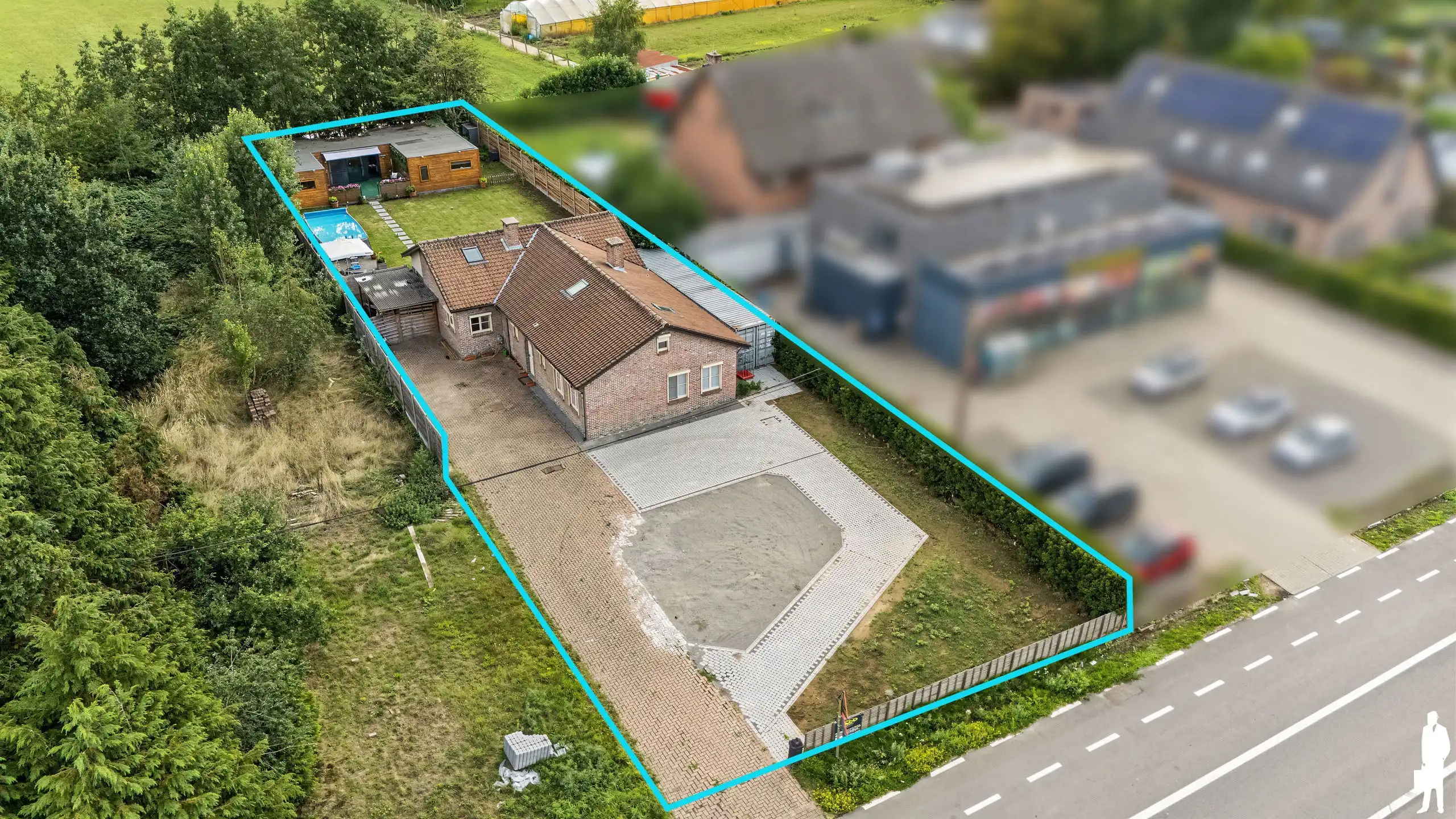 Open bebouwing met 4 slpk, tuin en aparte unit te Melsele foto 32