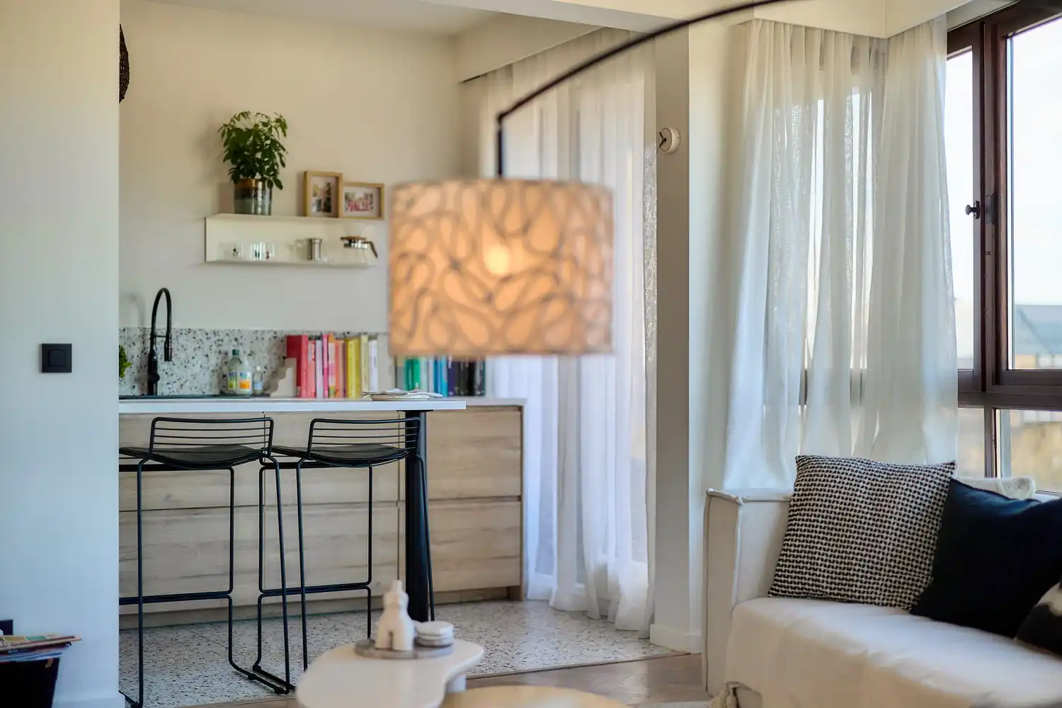 Hoogwaardig gerenoveerd en bijzonder elegant appartement met terras langs de Leie en panoramisch zicht over de stad Gent foto 6