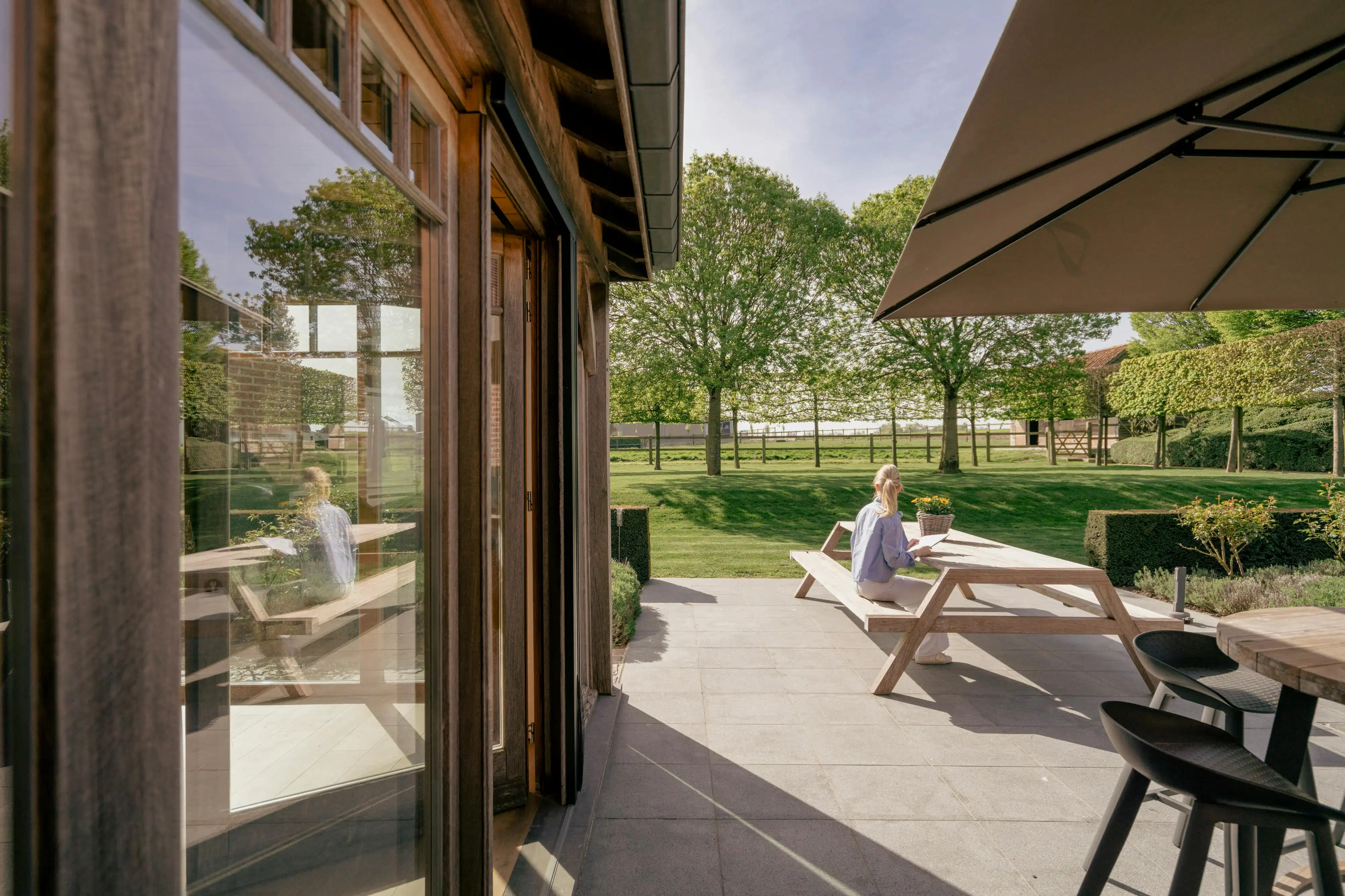 Villa op uitzonderlijke, groene locatie te Aalbeke/Kortrijk foto 9