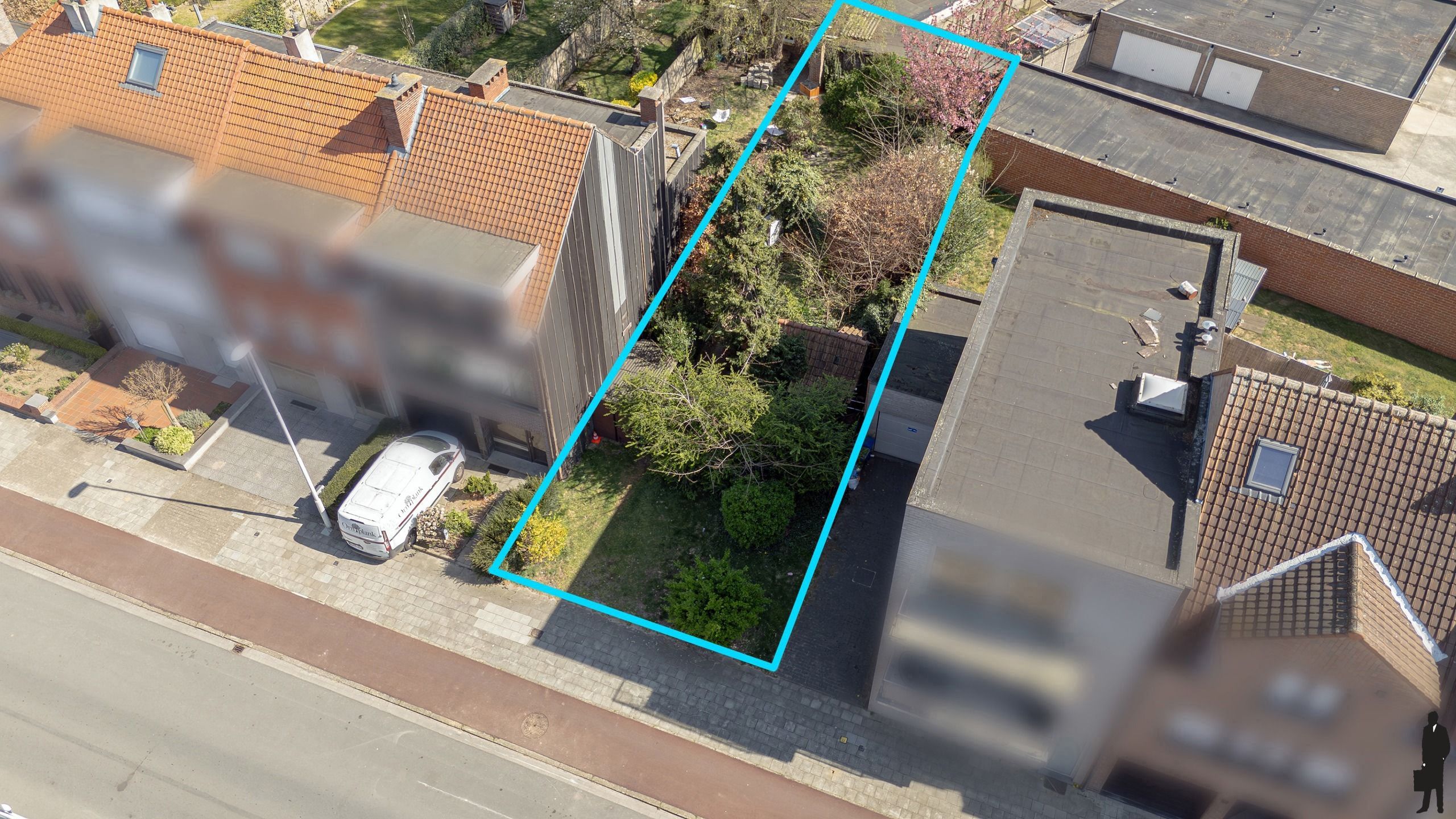 Bouwgrond op ca. 312m² voor half open bebouwing foto 3