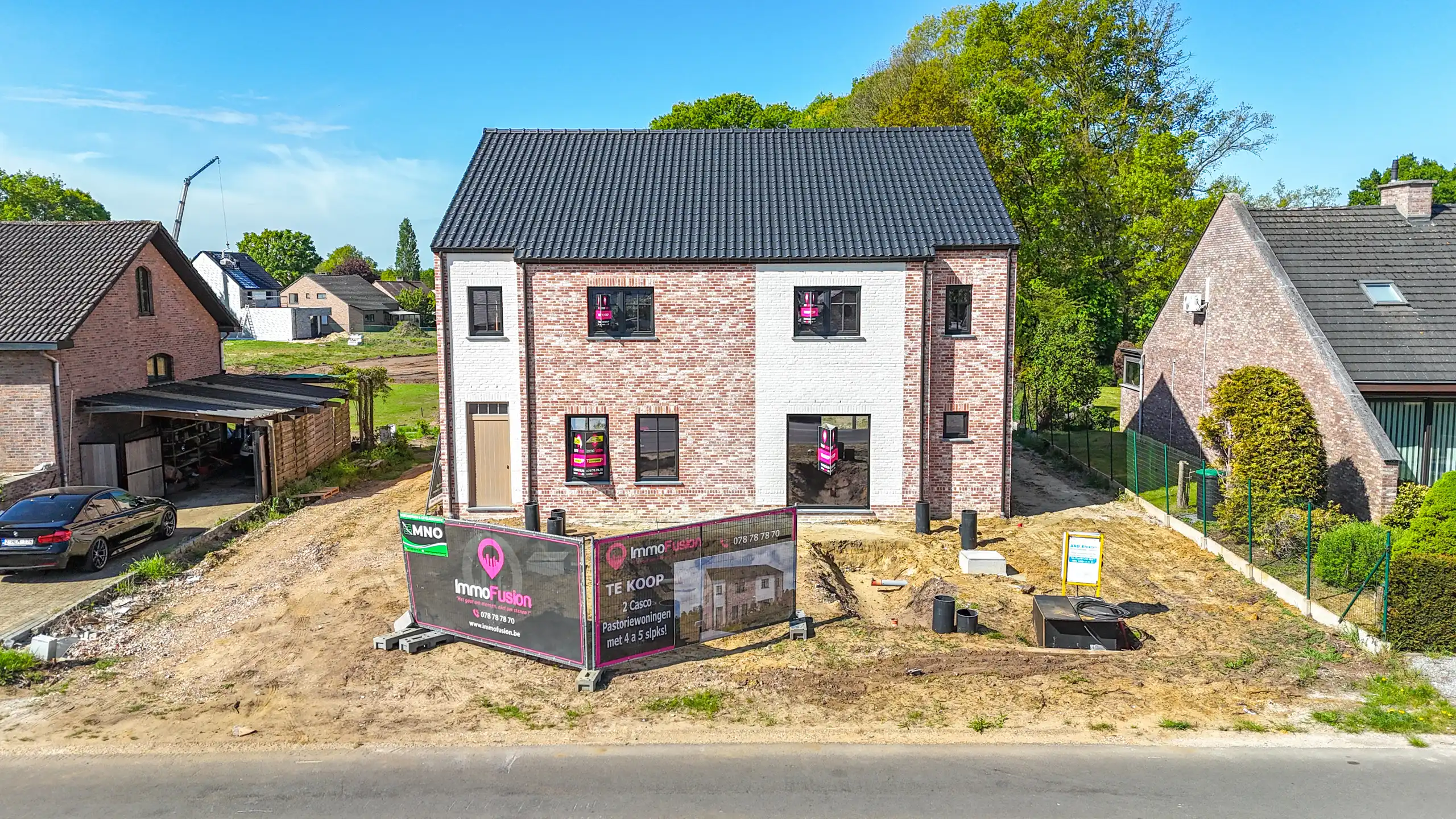 Tijdloze nieuwbouwwoning met 4 slpks + uitzicht op het groen! foto 2