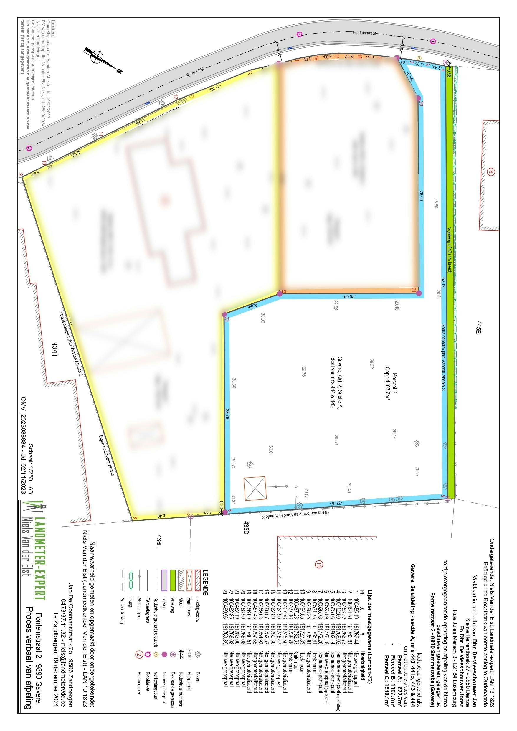 Perceel bouwgrond van 1108 m² te koop in Semmerzake foto 6