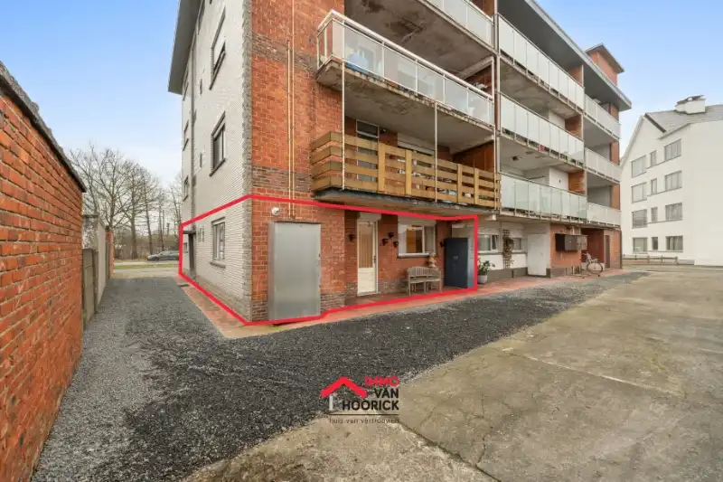 Ruim appartement op het gelijkvloers - 2 slaapkamers. foto 2