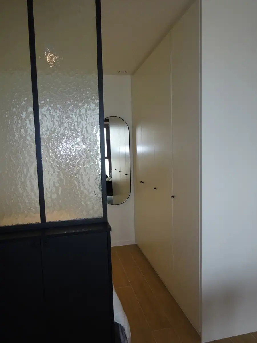 1-slaapkamer gemeubelde studio met zicht op Schelde  foto 10