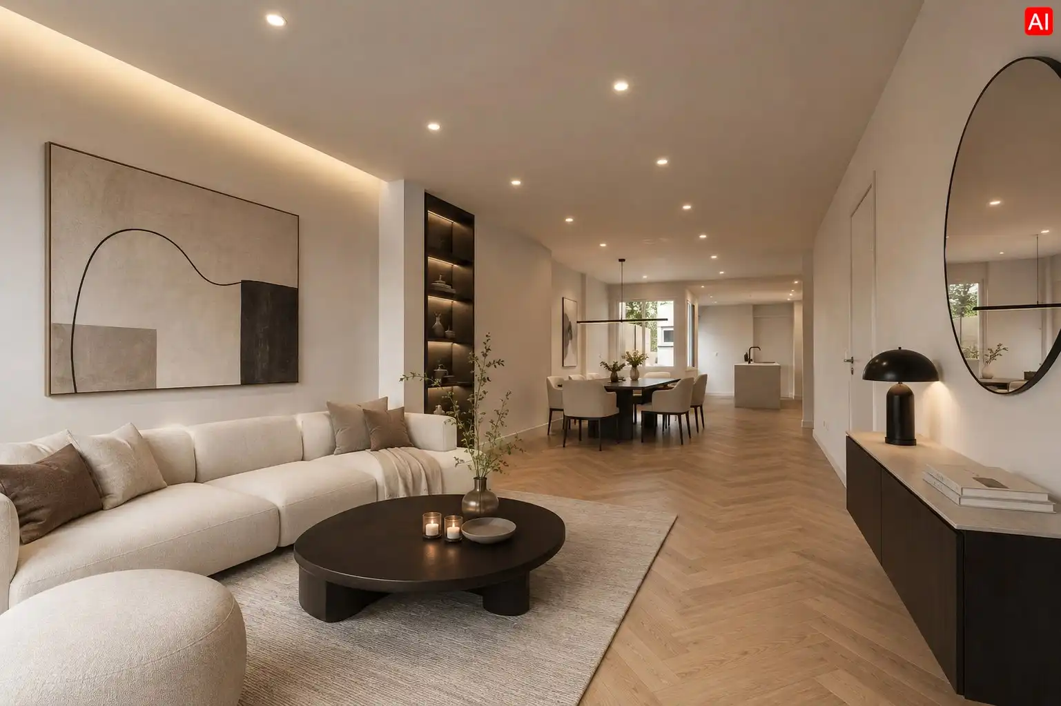 VOLLEDIG GERENOVEERDE, ZEER RUIME WONING VLAKBIJ CENTRUM ARDOOIE foto 2