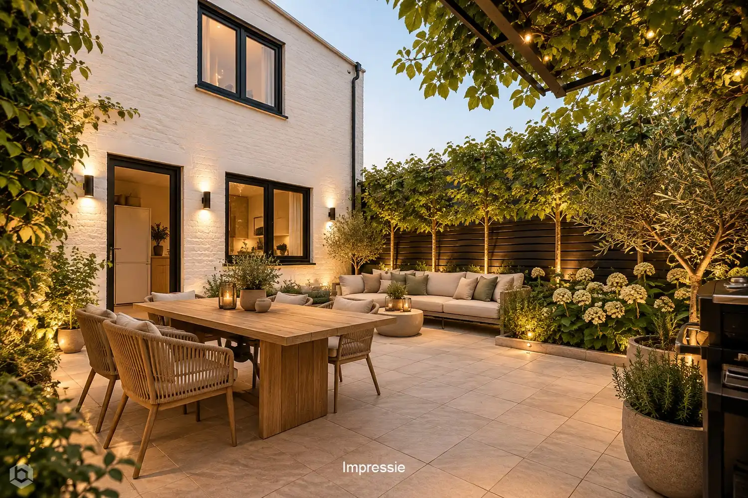 Instapklare woning met 4 slpkrs met gezellige stadstuin en garage foto 21