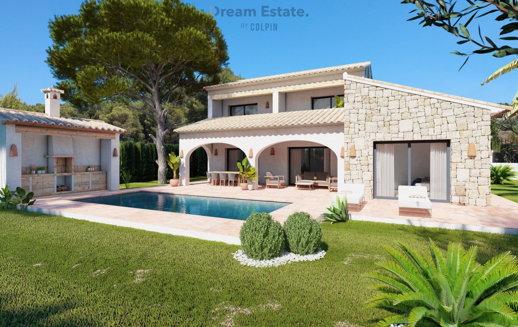 Villa in traditionele stijl  in Javea foto {{pictureIndex}}