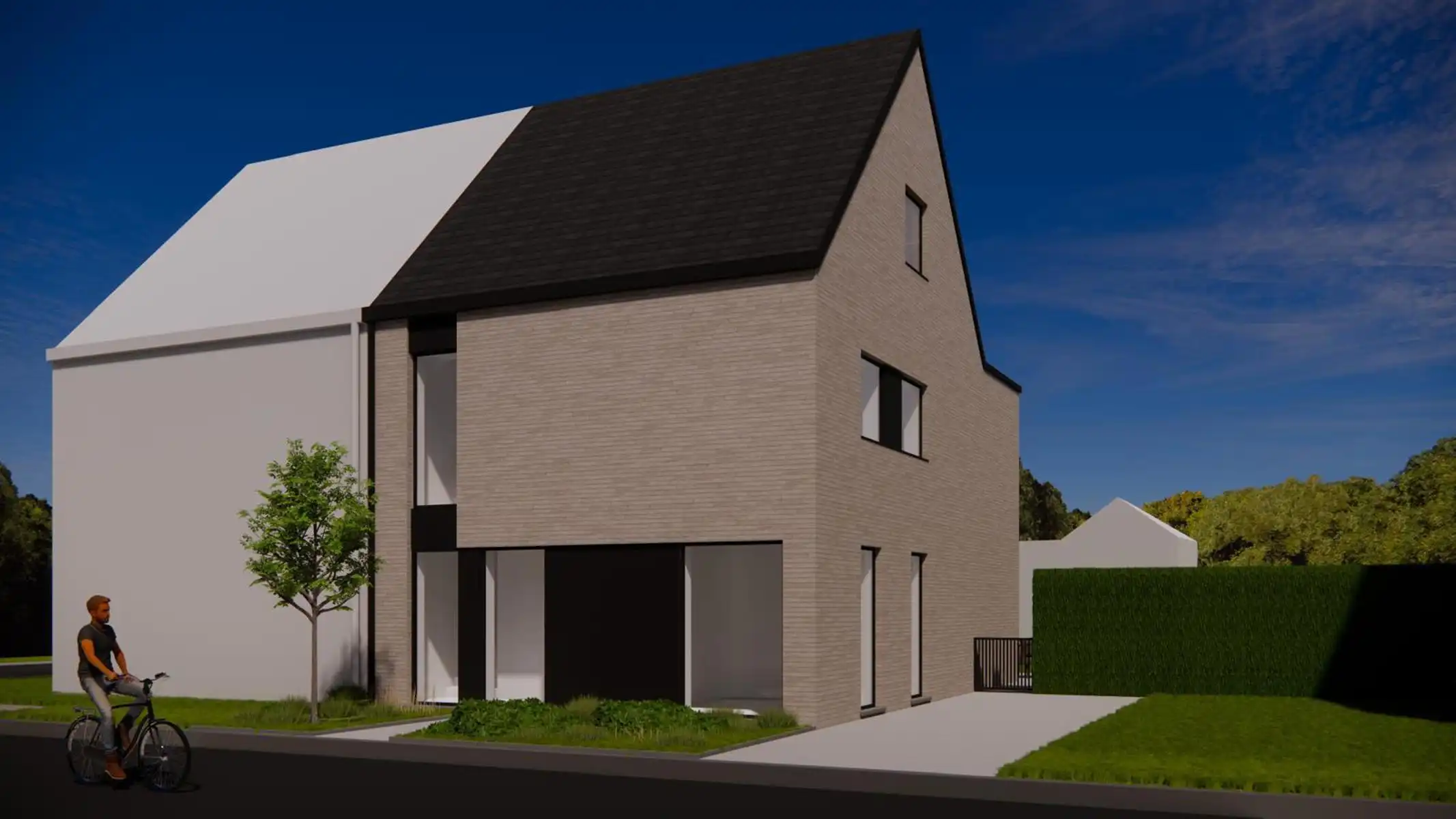 Nieuwbouwwoning in zeer rustige straat te koop! foto {{pictureIndex}}