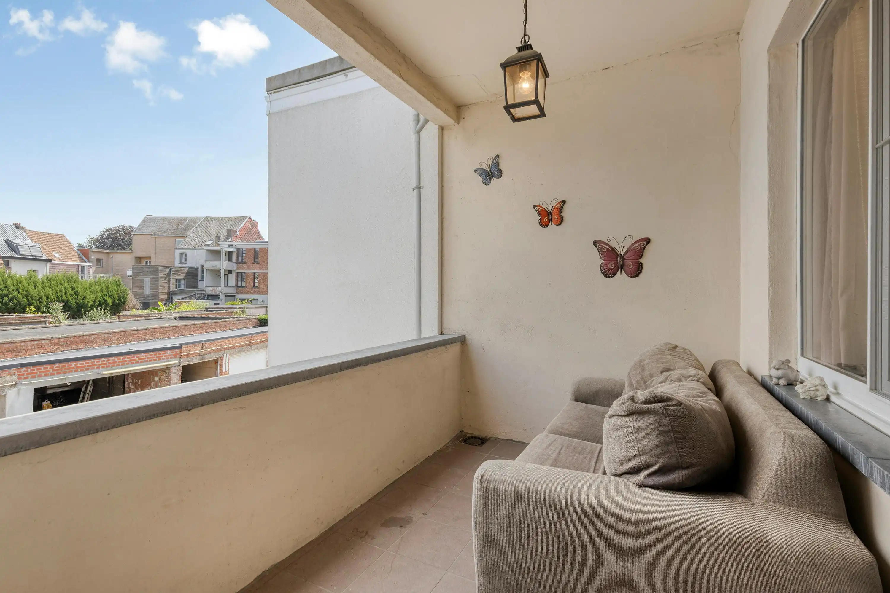 Duplex met 2 slaapkamers, terras en garage te koop in Mortsel  foto 13