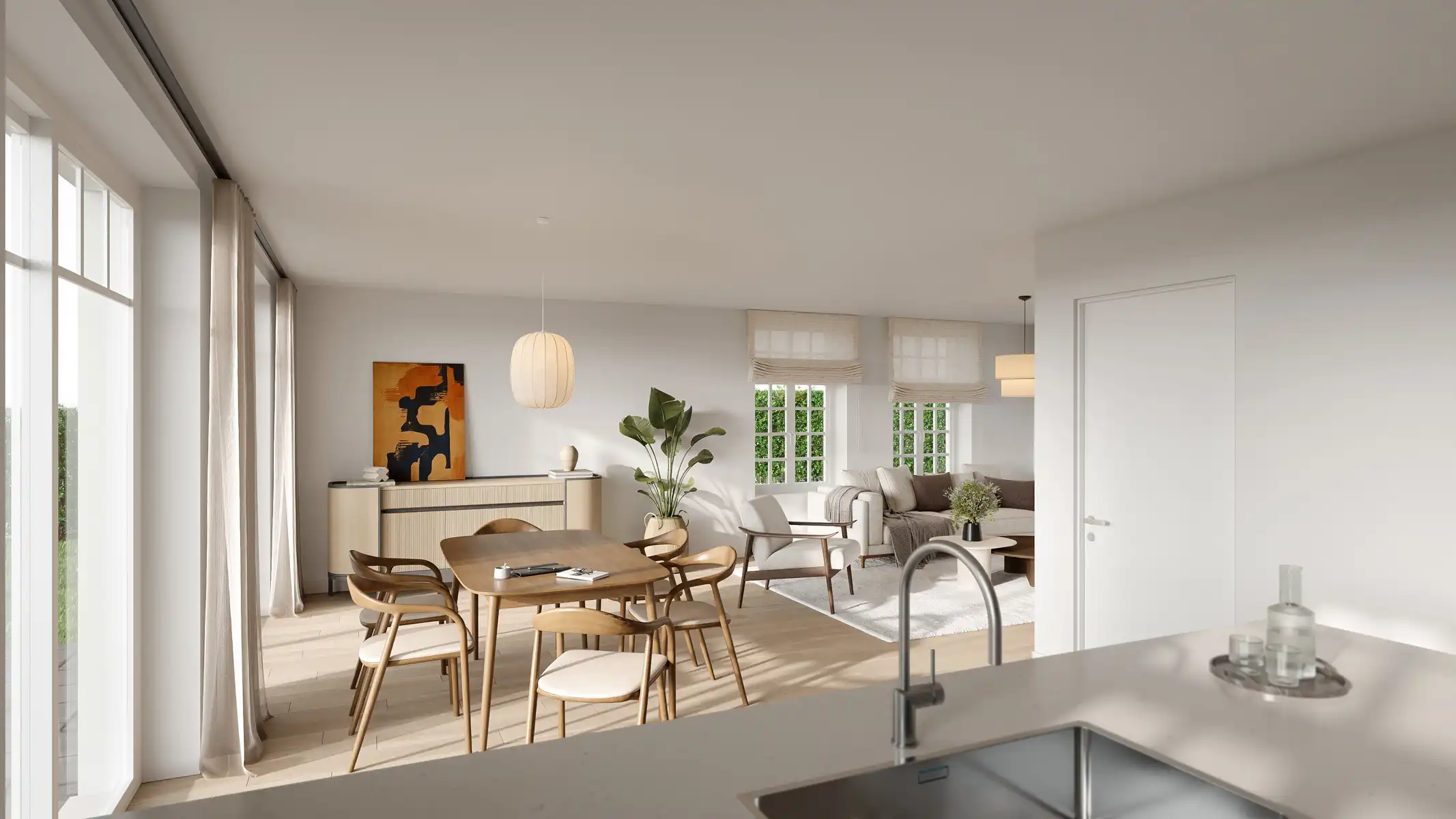 Landelijke nieuwbouwwoning in Staden foto 3