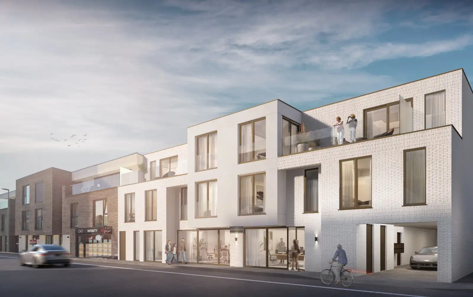 Prachtig nieuwbouwproject aan de rand van Waregem foto {{pictureIndex}}