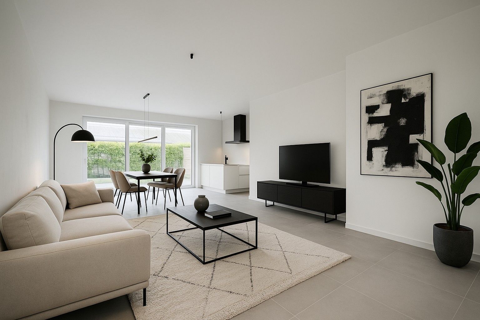 Aantrekkelijke HOB met drie slaapkamers in rustige nieuwe verkaveling foto {{pictureIndex}}