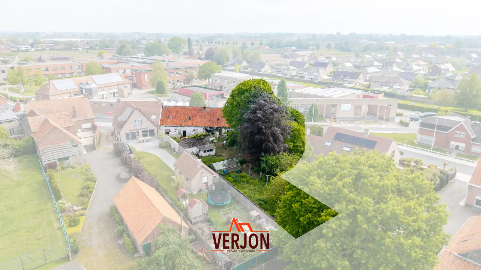 Ruim Bouwperceel van 1.085 m² met af te breken/ te renoveren woning in Kachtem! foto 2
