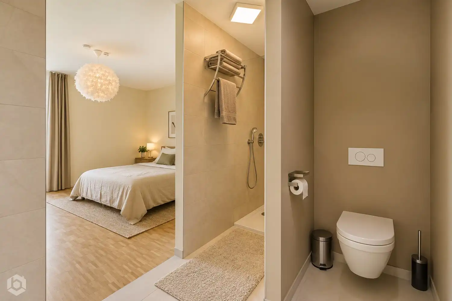 Uniek energiezuinig 3-slpk appartement met 2 bdkrs en 2 terrassen foto 13