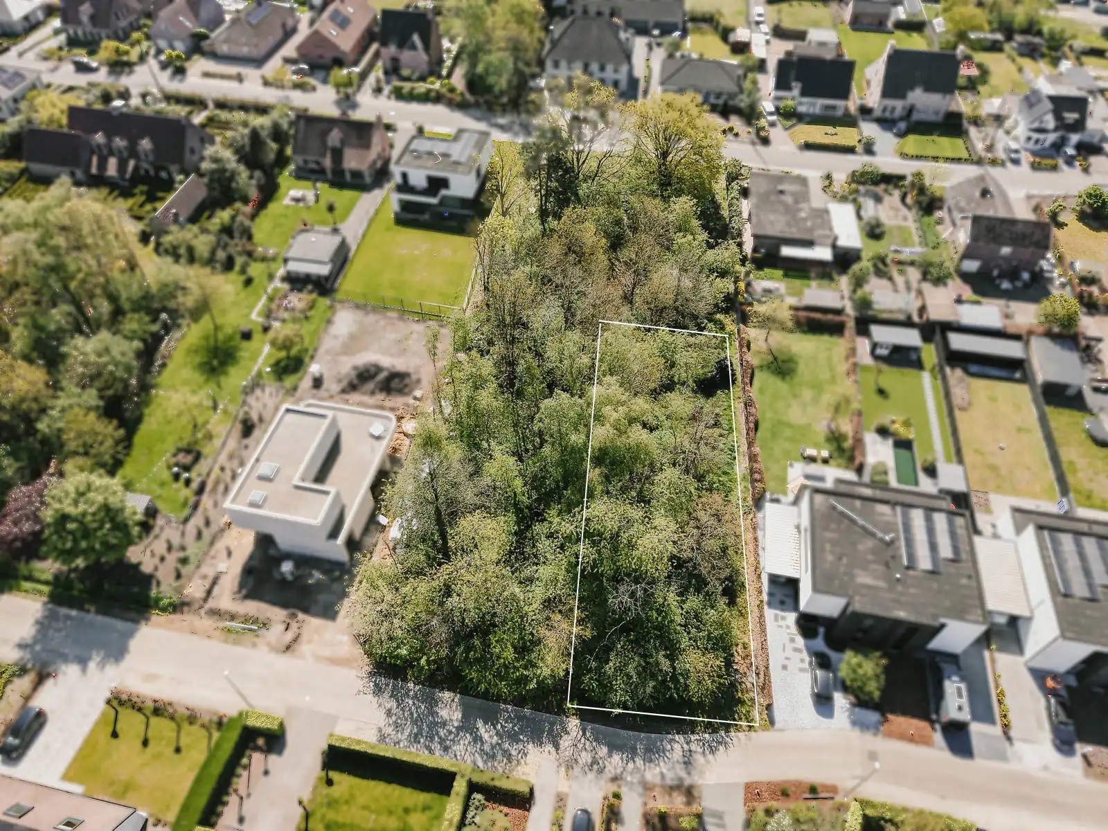 Prachtige bouwgrond voor open bebouwing in doodlopende straat foto 3