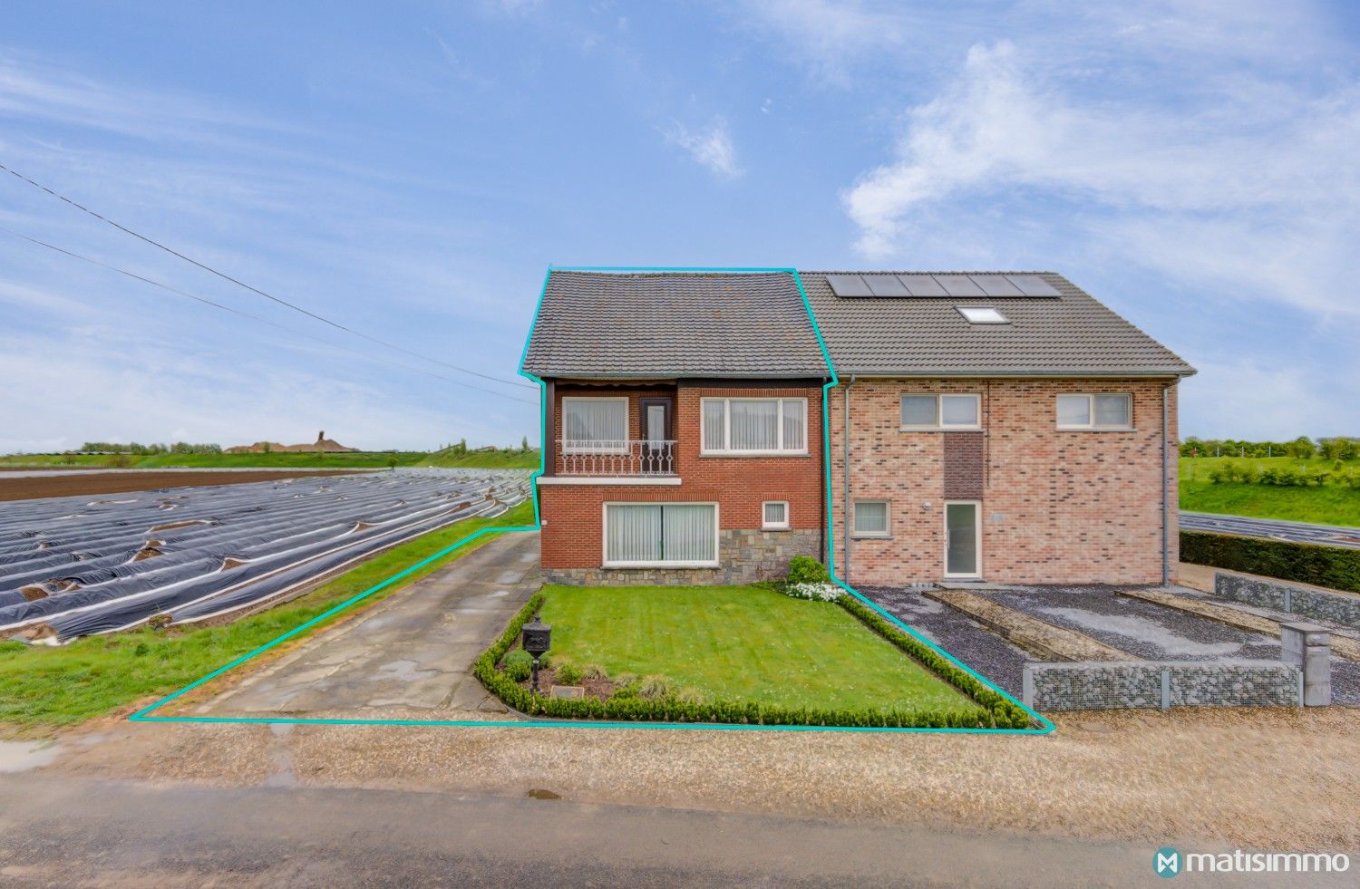 Hoofdfoto van de publicatie: RUIME WONING MET 4 SLAAPKAMERS, VRIJSTAANDE GARAGE EN GROTE TUIN GELEGEN TE DILSEN-STOKKEM