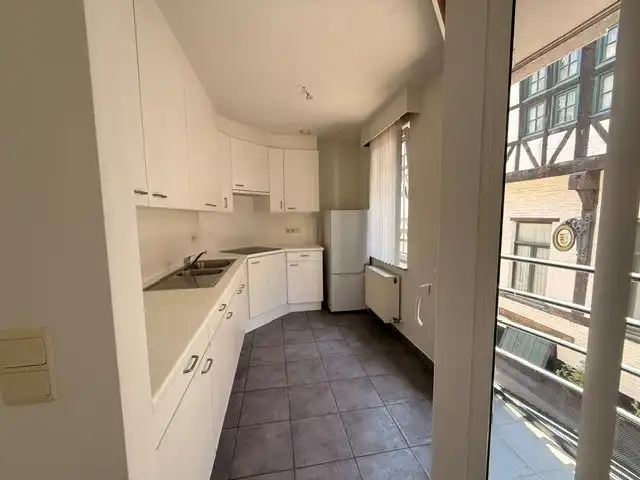 Verzorgd appartement met 1 slaapkamer, terras en lift in het centrum van Maaseik.  foto 3