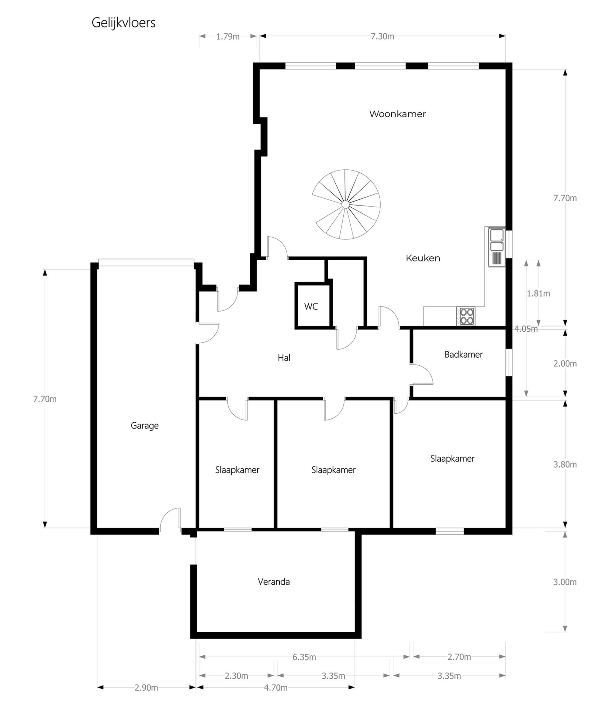 KNAP GERENOVEERDE WONING MET 5 SLAAPKAMERS OP EEN PERCEEL VAN 5A95CA TE KORSPEL foto 22