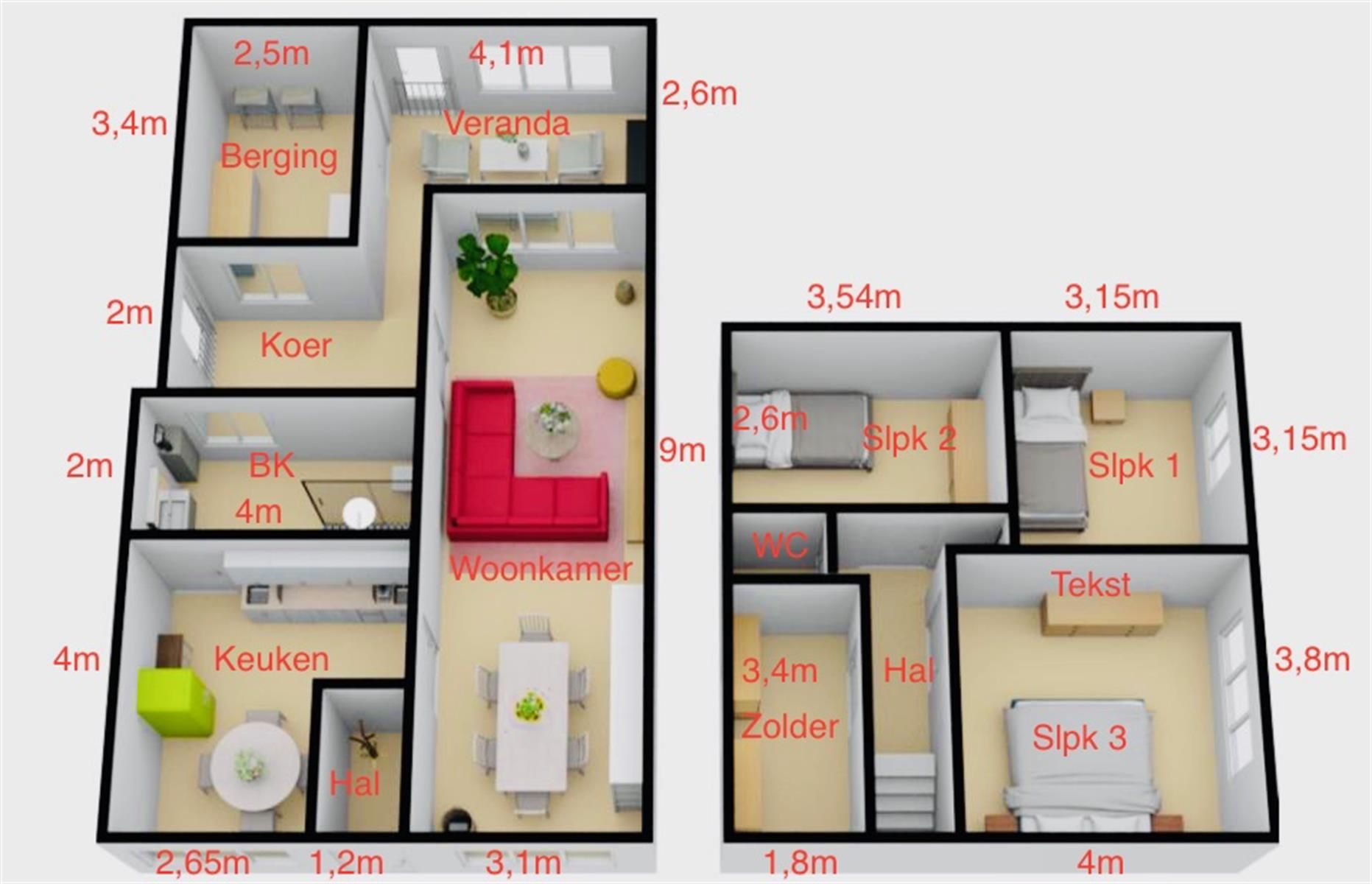 Centraal gelegen woning met 3 SLPK én tuin! foto 19