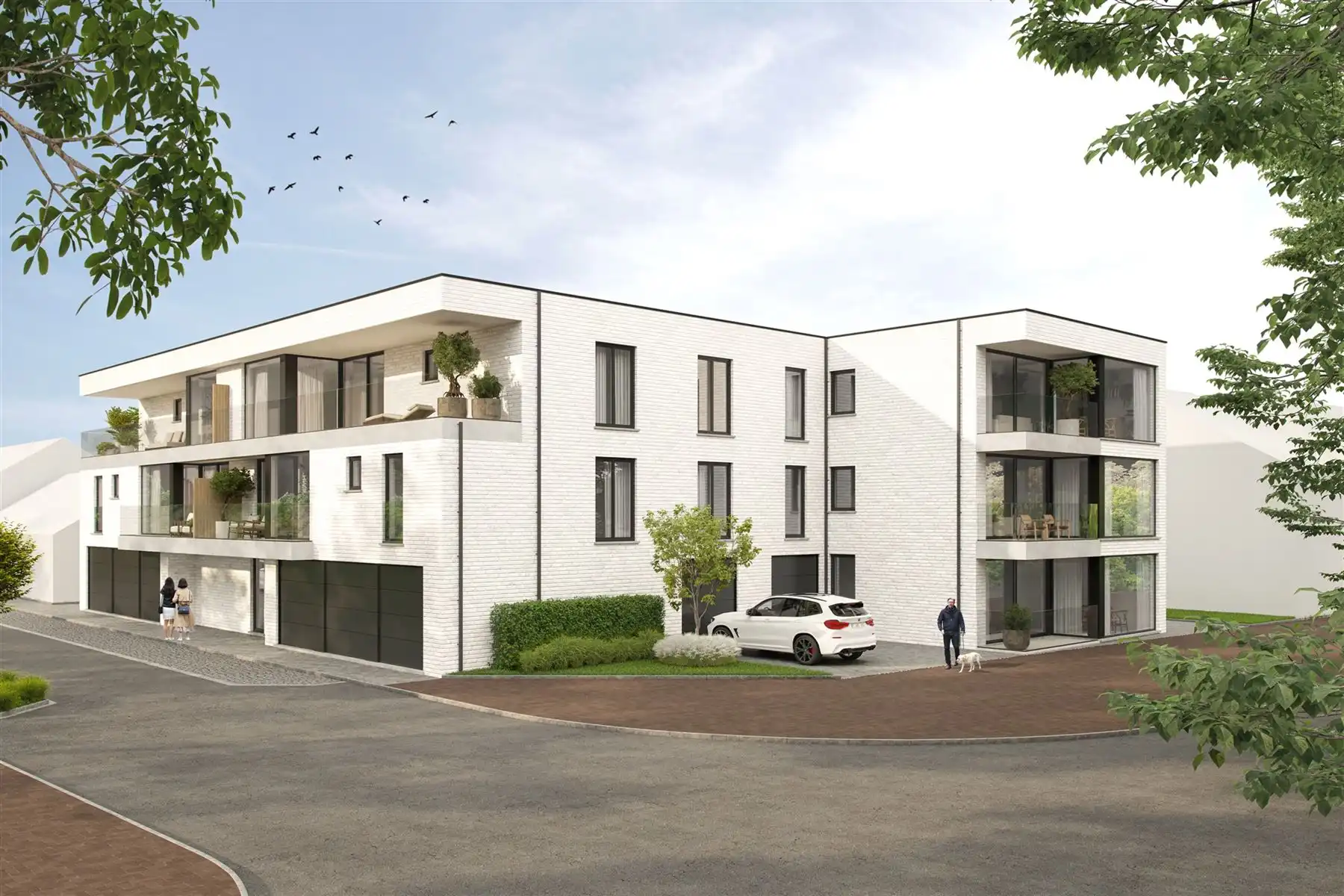 Stijlvol en duurzame nieuwbouwappartementen aan de voet van de Kluisbos foto 5