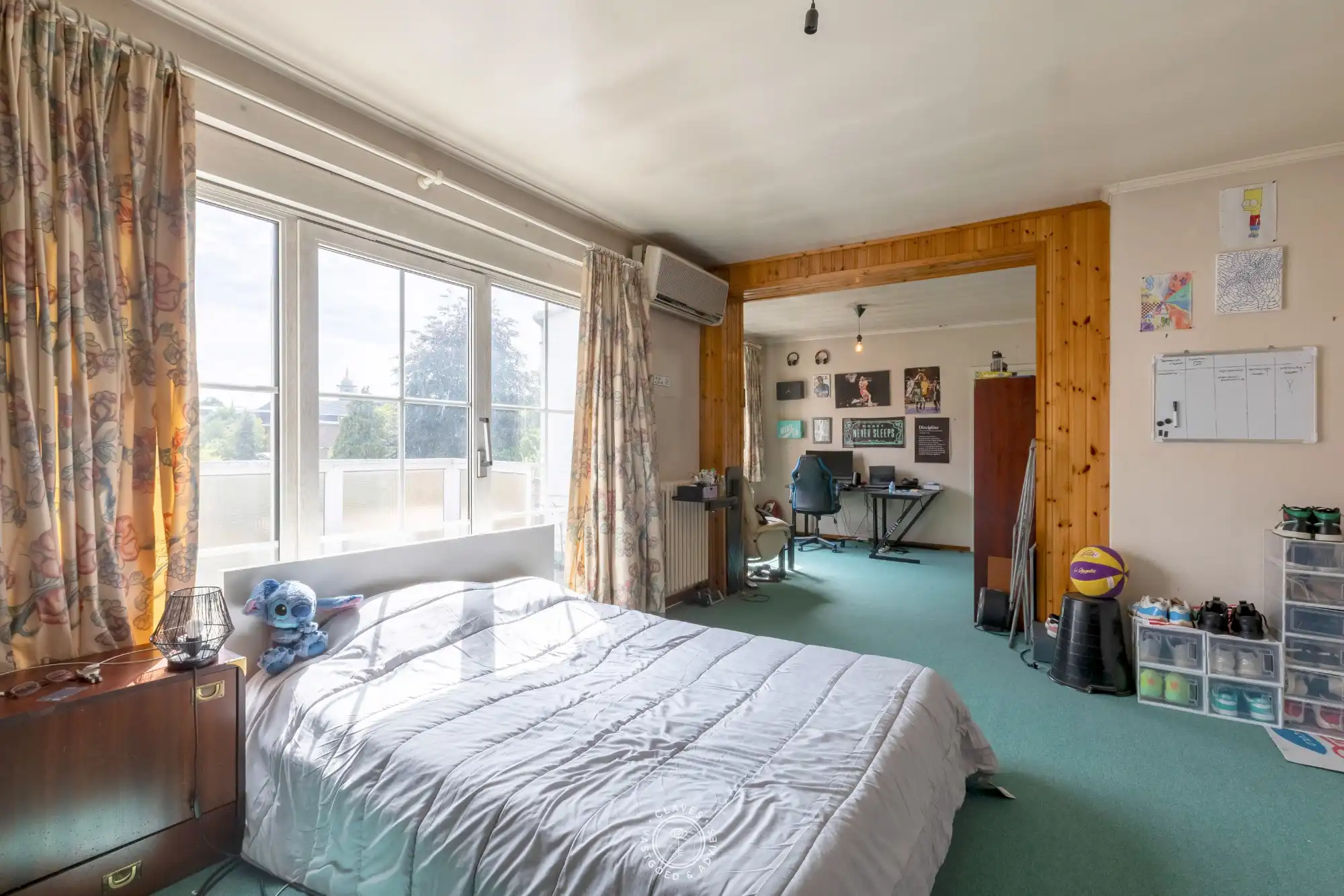 Opbrengsteigendom (ruime burgerwoning) bestaande uit 2 appartementen en garage foto 24