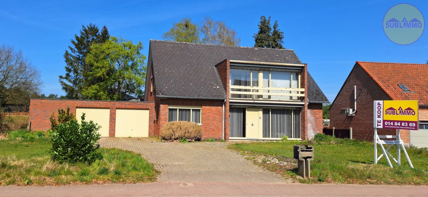 Hoofdfoto van de publicatie: Karaktervolle vrijstaande woning op een perceel van 1.462 m² te Balen