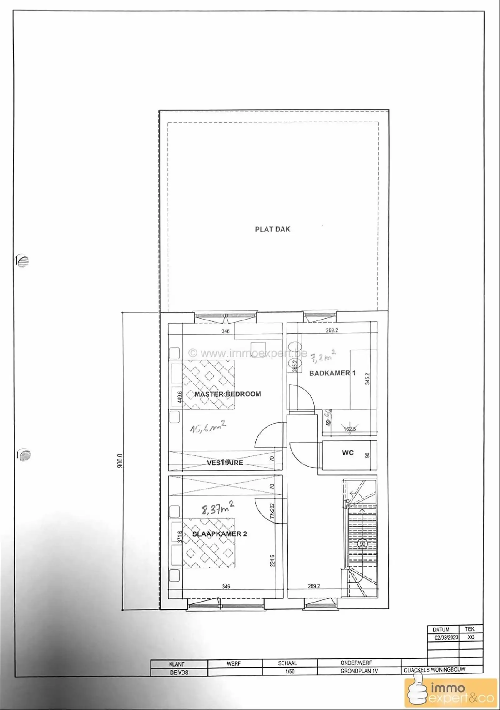 LIEDEKERKE: Bouwgrond voor gesloten bebouwing op 3a 46ca foto 9