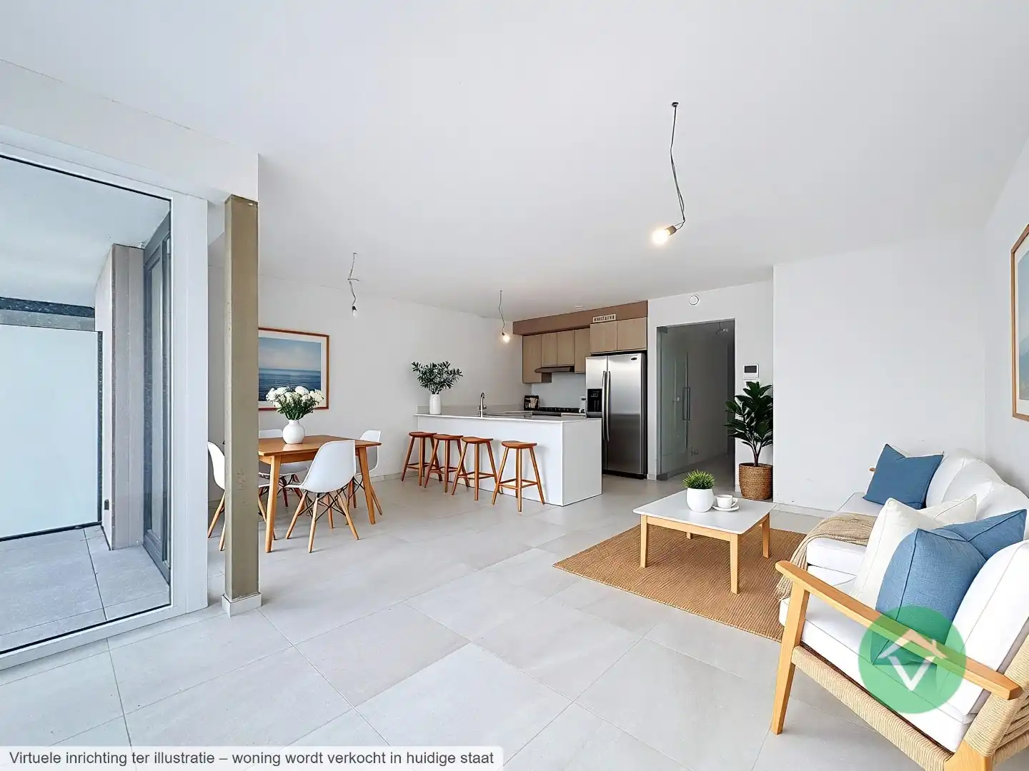 Exclusief duplexappartement met 3 slaapkamers op wandelafstand van de jachthaven foto {{pictureIndex}}