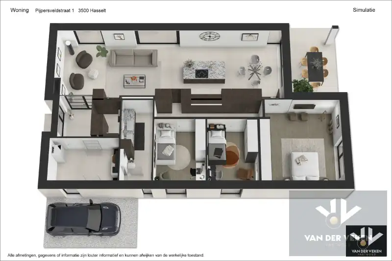 LUXUEUZE VILLA OB OP FIETSAFSTAND VAN HASSELT-CENTRUM foto 31