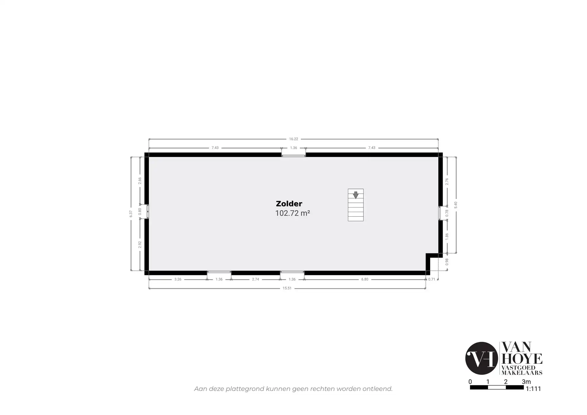 Zeer ruime bungalow met grote zolder, op een perceel van 520 m² met 2 garages, in een rustige straat nabij centrum Hamme foto 25