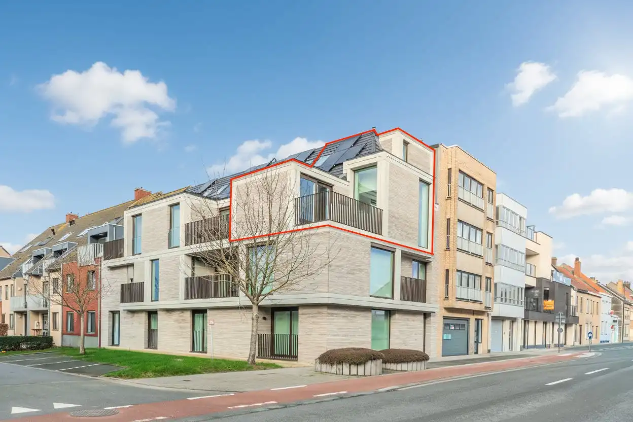 Prachtig 2-slaapkamer appartement (2023) met ruim terras ! foto {{pictureIndex}}