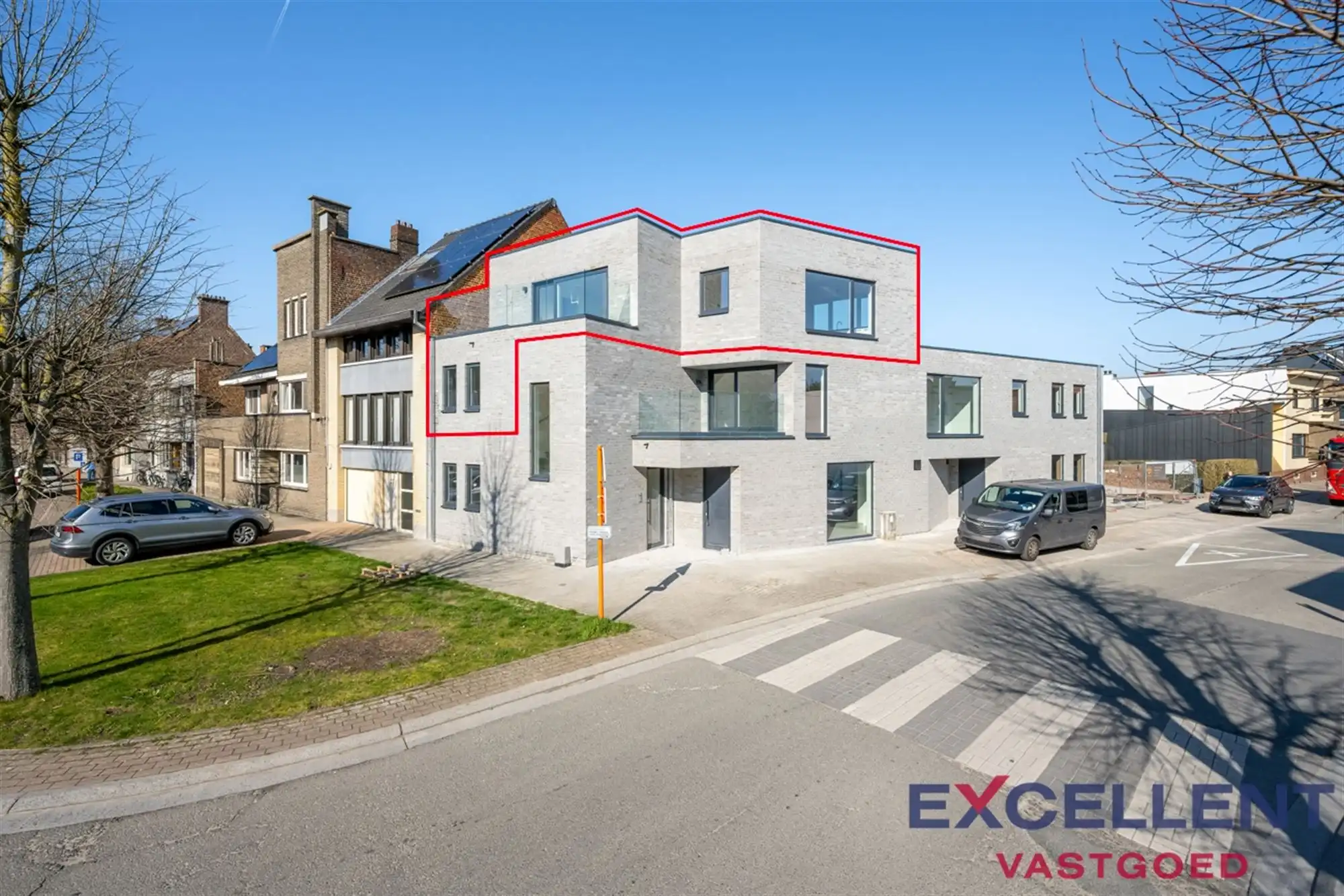 Duplex nieuwbouwappartement te Oudenaarde foto {{pictureIndex}}