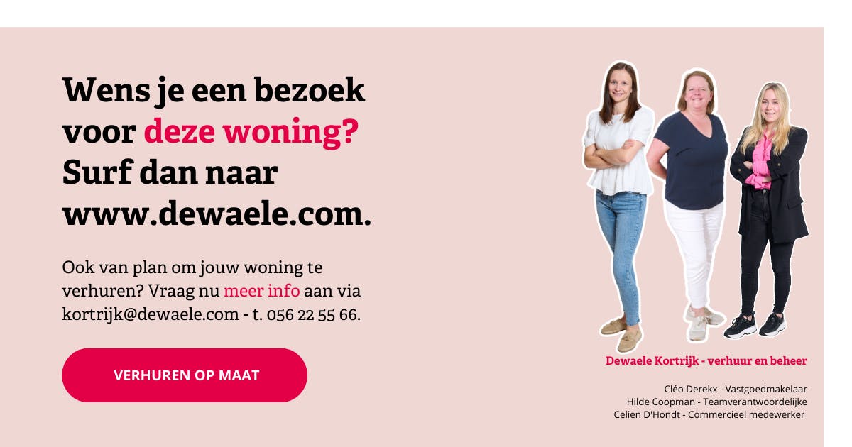 Recente woning (200m²) met 4 kamers te huur in Kortrijk foto 17