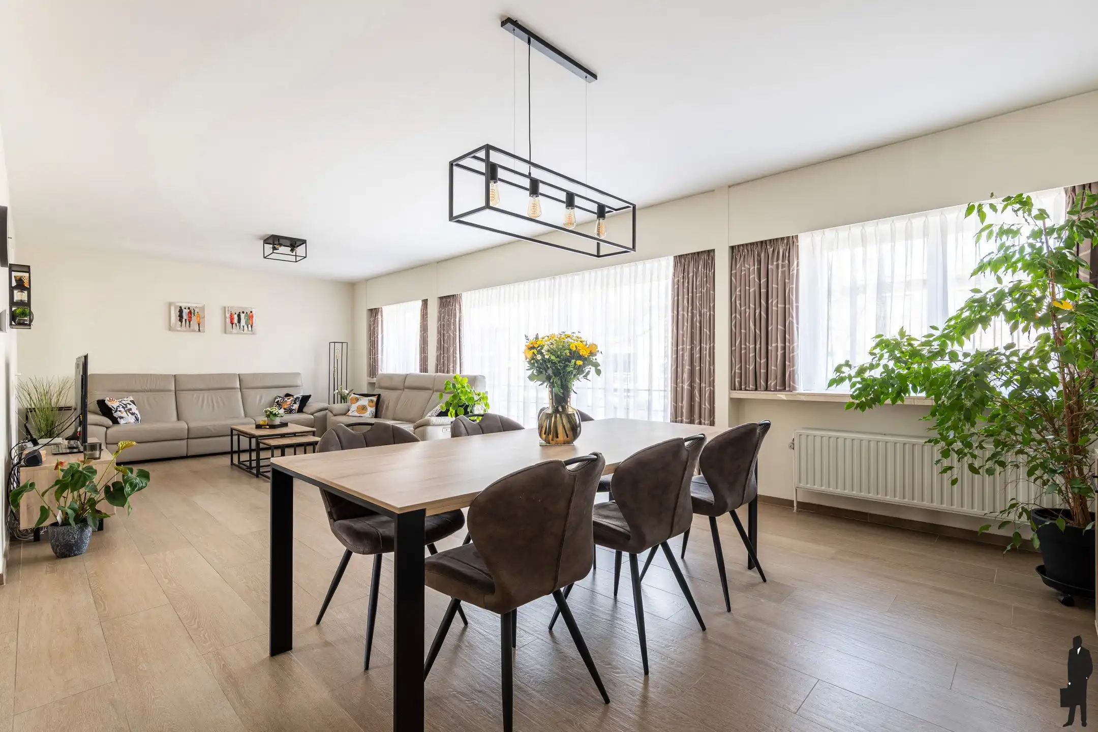 Ruim duplex app met 5 slpks, terras + privatieve tuin foto 3