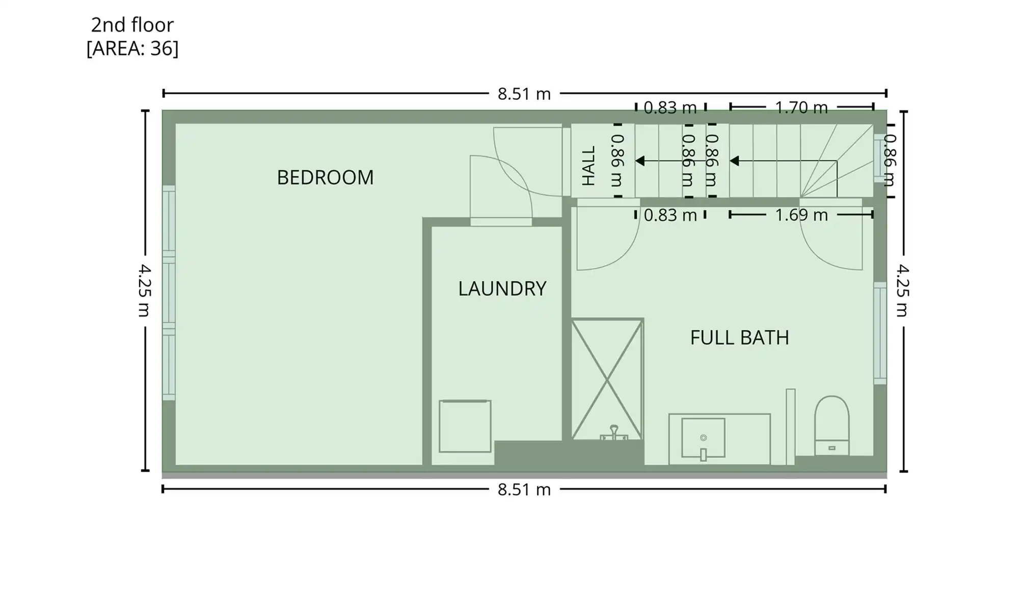 Ruime stadswoning, 2 á 3 slaapkamers, EPC-B en zonnepanelen foto 22