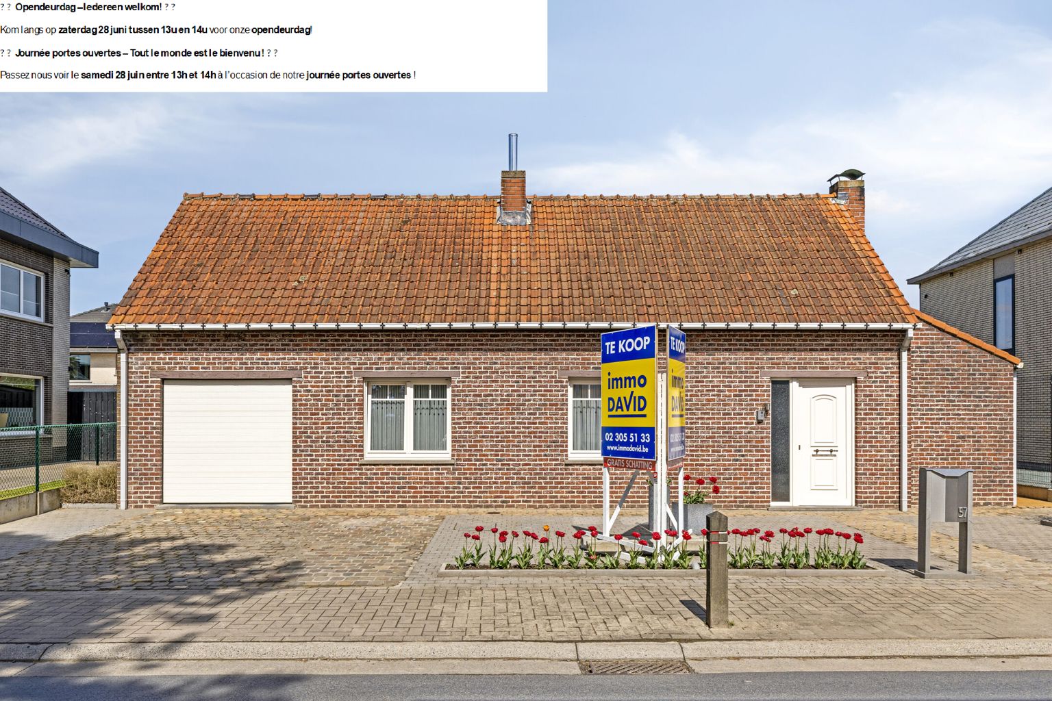 Hoofdfoto van de publicatie: immo DAVID stelt voor: instapklare 4-gevel woning