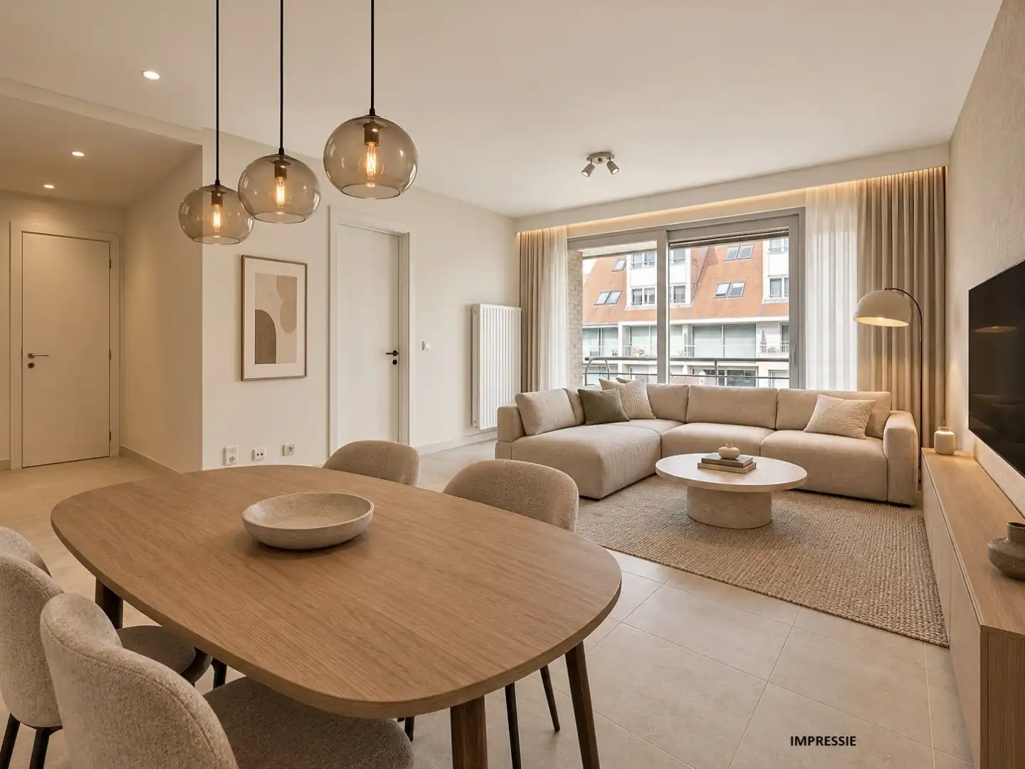 Instapklaar éénslaapkamerappartement met terras te Nieuwpoort-Bad foto 2