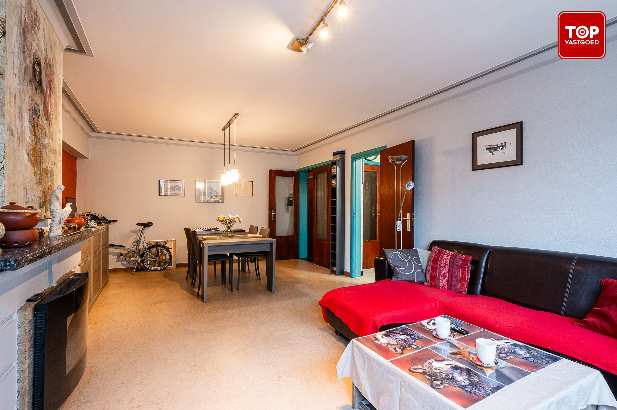 Appartement met 2 slaapkamers in het hart van Gent foto 4