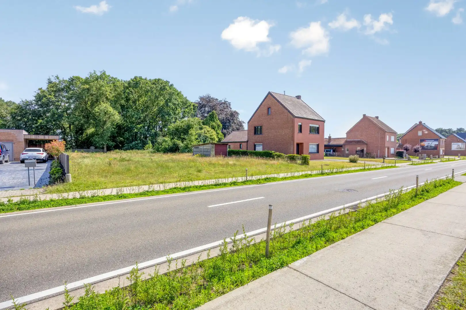 Ruime bouwgrond van 1.079 m² voor open bebouwing met groen uitzicht !  foto 3