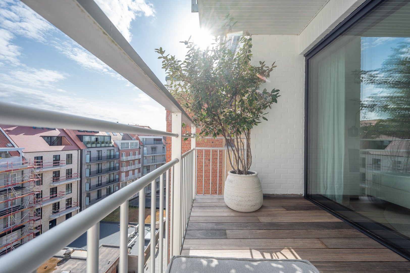 Subliem appartement met een gevelbreedte van 8 meter en frontaal zeezicht in het Zoute. foto 18