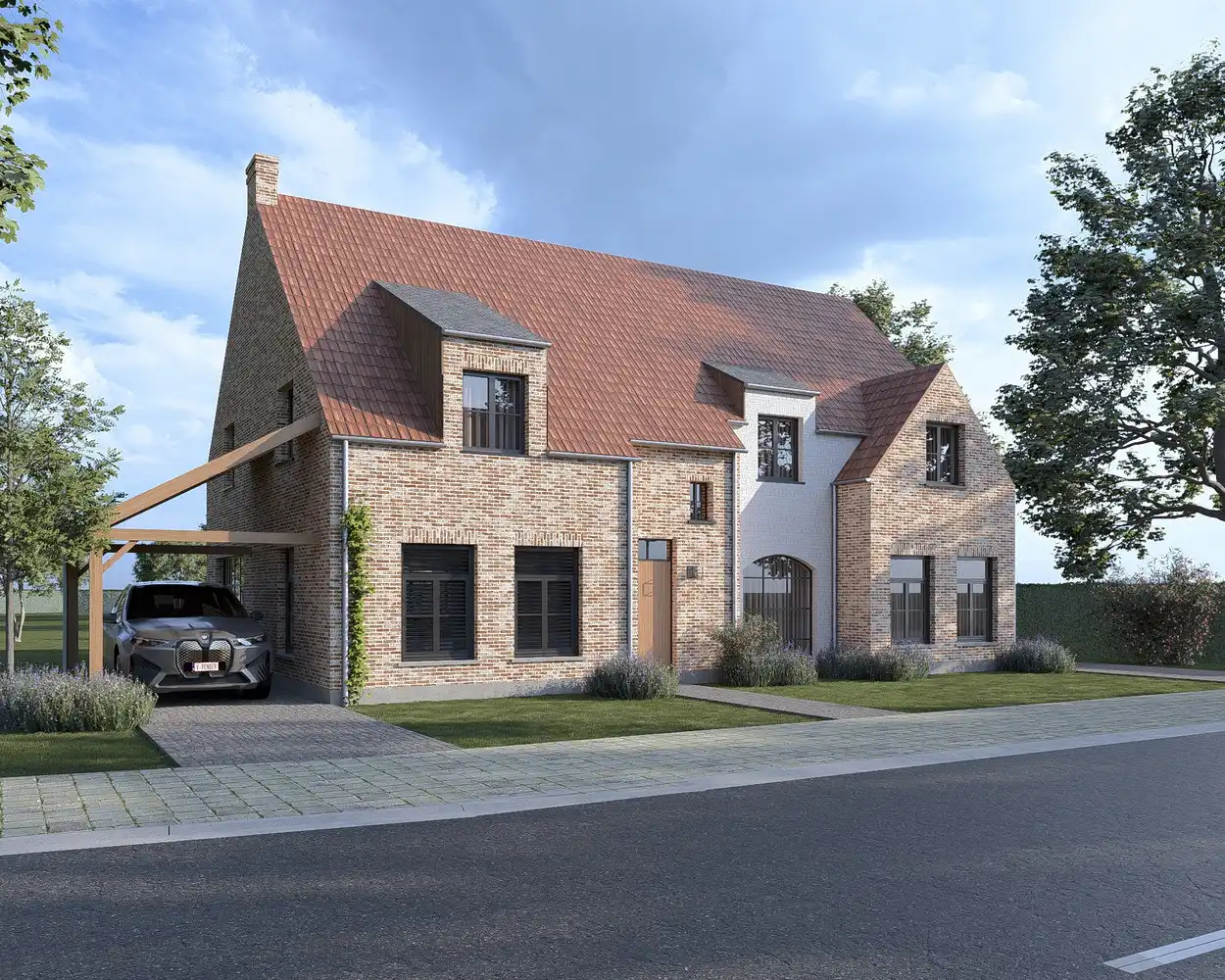 Nieuwbouw koppelwoning te Ruiselede/Wingene. foto 6