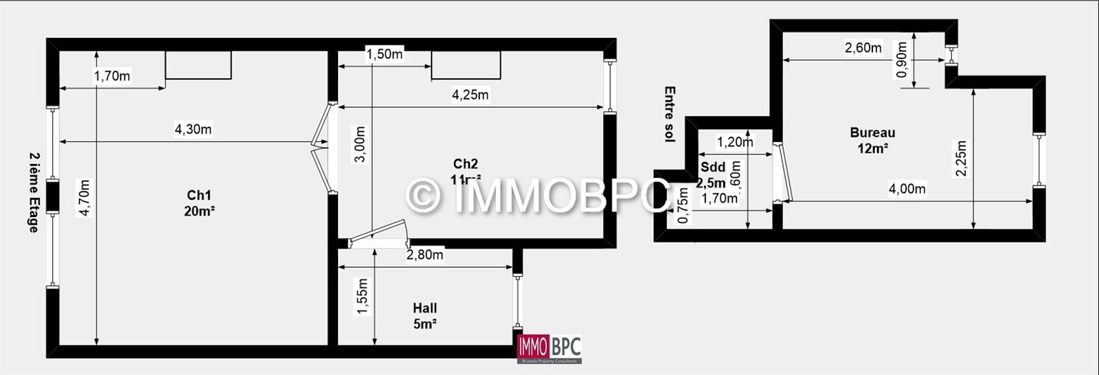 Duplex appartement  met kantoor op gelijkvloer foto 27