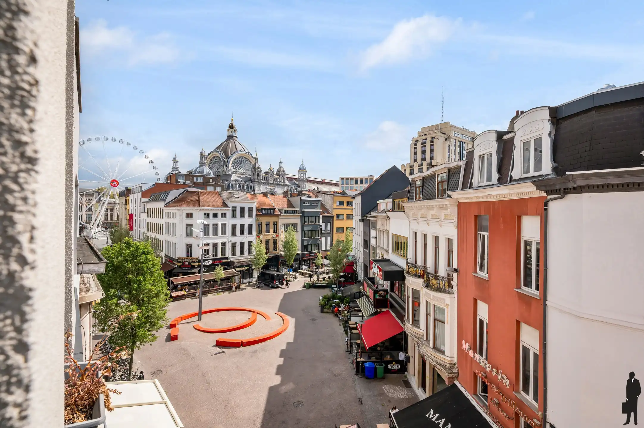 Instapklaar app. met terras nabij Centraal Station foto 10