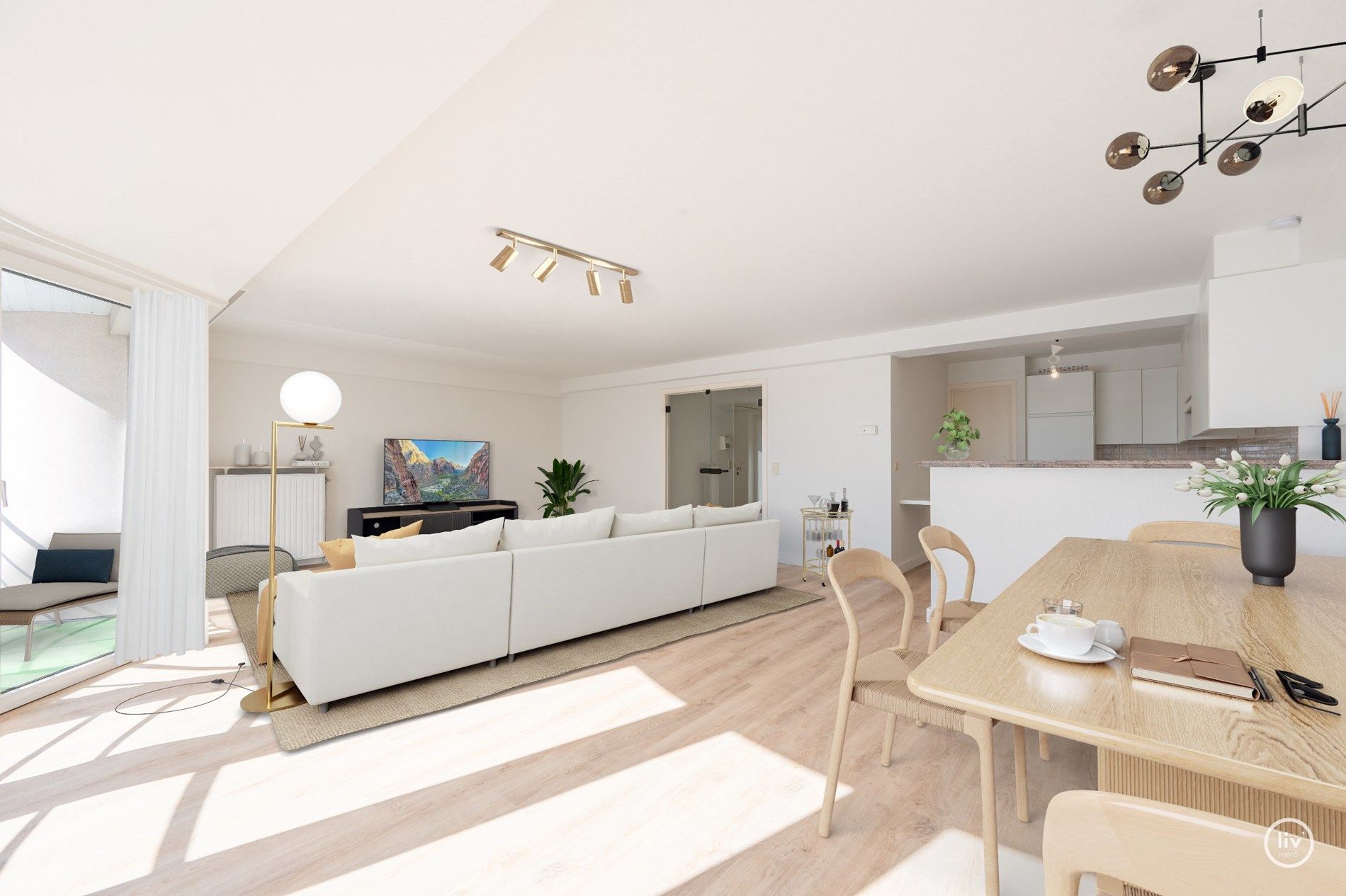 Appartement te huur Lippenslaan 209 -/2.1 - 8300 Knokke-Heist