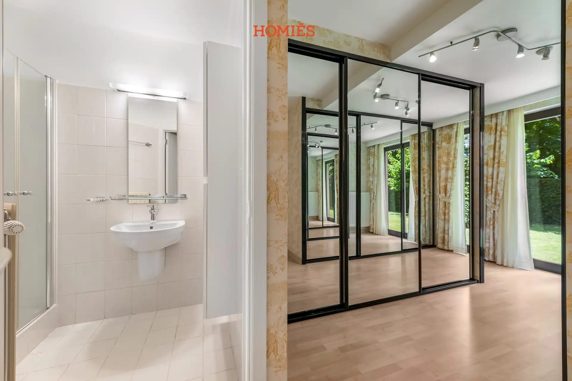 Ruim gelijkvloersappartement met zonnige privatieve tuin en veel privacy foto 9