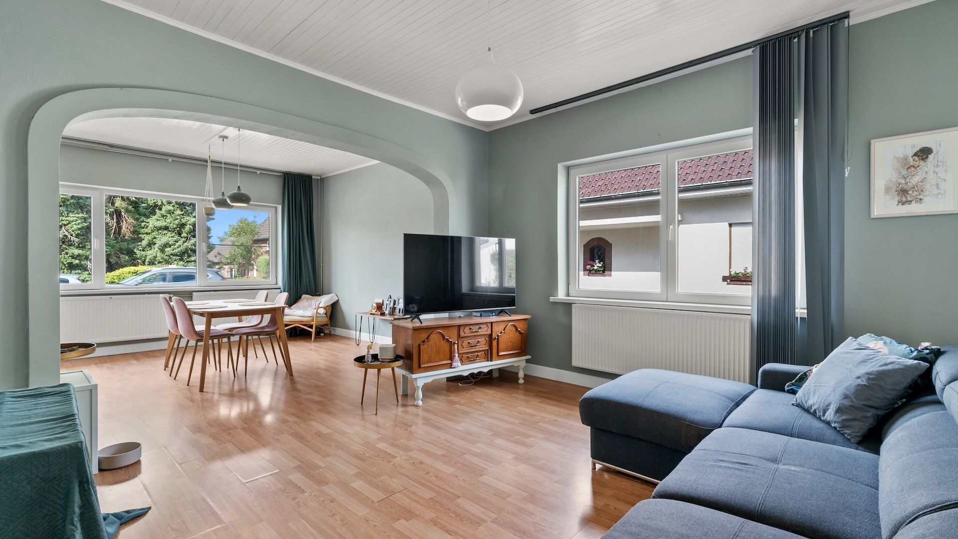 Rustig gelegen woning (O.B.) met 3 slaapkamers gelegen op een perceel van 5a 58ca foto 6