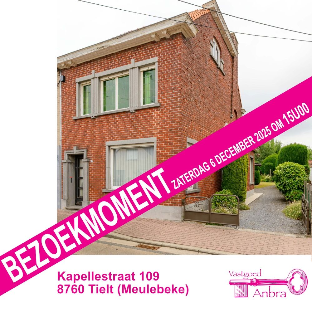 Huis te koop Kapellestraat 109 - 8760 Meulebeke